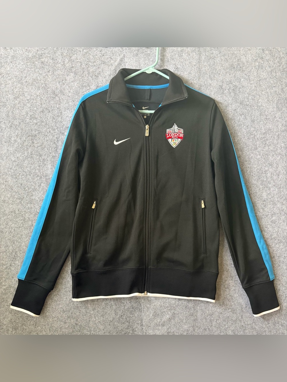 RARE NIKE OLYMPIC TRACK JACKET LONDON 2012 USA TEAM  SIZE XL